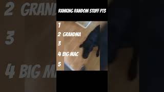 Ranking Random Stuff Pt3 Pt2 Is On Tiktok