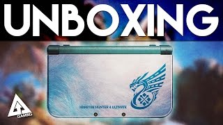 NEW Nintendo 3DS XL Unboxing - Monster Hunter 4 Limited Edition