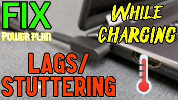 Fix Lag/Stuttering in Games While LAPTOP PLUGGED IN/CHARGING | Easy Power Plan FIX ! 2025