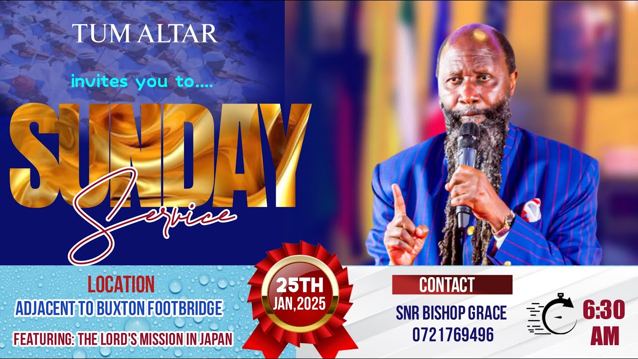 TECHNICAL UNIVERSITY OF MOMBASA SUNDAY SERVICE,25TH JANUARY 2026