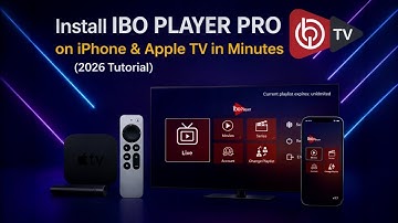 Install IBO Player Pro on iPhone & Apple TV in Minutes (2026 Tutorial)