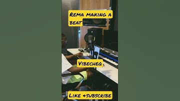 REMA IN STUDIO! BEHIND THE SCENES! 💪💥💥💥#shorts