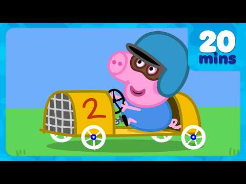 George's SPECIAL Racing Car! 🏎️ Peppa Pig Full Episodes | 20 Minutes