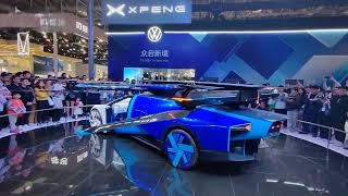 Xpeng Flying Car Performance with Retractable Propellers
