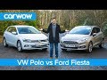 Volkswagen Polo 2019 vs Ford Fiesta 2019 - see which is the best small car! | carwow