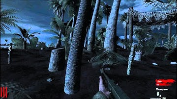 CoD WaW - Custom Maps - Ep. 8 - Pt. 1 - nazi_zombie_lost - The plane is DOWN!!