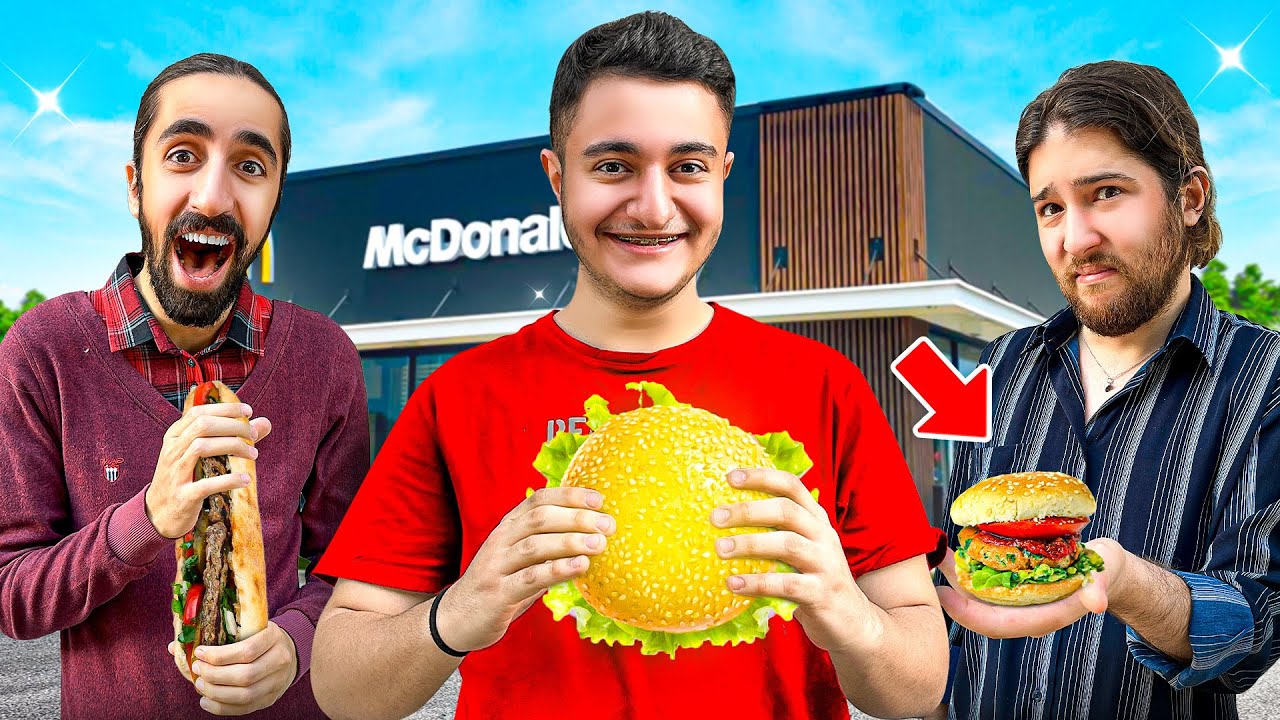 ساندویچ بالاشهر VS ساندویچ پایین شهر 😂