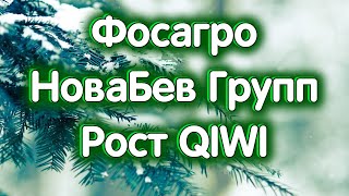 Фосагро, НоваБев Групп, Qiwi - внезапный рост. Индекс МосБиржи. Обзор 20.12.2023