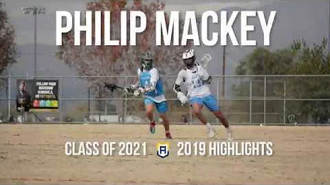 Philip Mackey (2021 Midfield) 2019 Highlights
