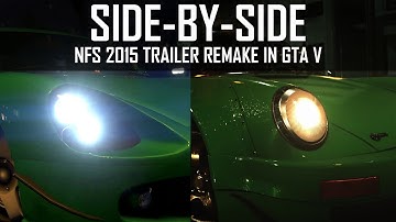 Side-by-side NFS 2015 Trailer Remake in GTA V! (Grand Theft Speed)