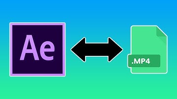 Export .MP4 Video Files in Adobe After Effects