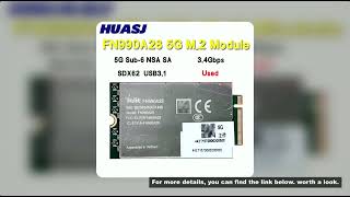 FN990A28 5G Sub-6 NSA SA 5G Module 3.4Gbps  M.2 5G Card USB3.1 LTE 4G For Laptop PC 5G CPE