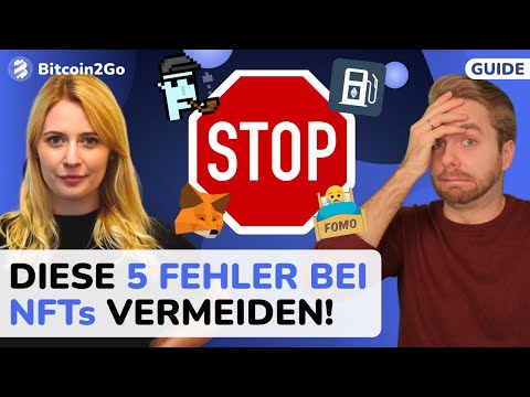 5 ANFÄNGER-FEHLER, die du bei NFTs unbedingt vermeiden solltest!