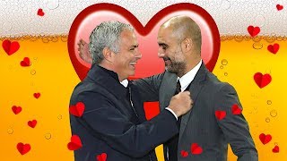 Co za POCAŁUNEK!!! MOURINHO i GUARDIOLA