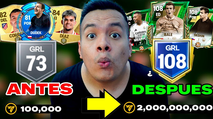💰 MEJORE CUENTA a SUSCRIPTOR REGALANDOLE JUGADORES de 108 GRL con MUCHOS FC POINTS en FC Mobile