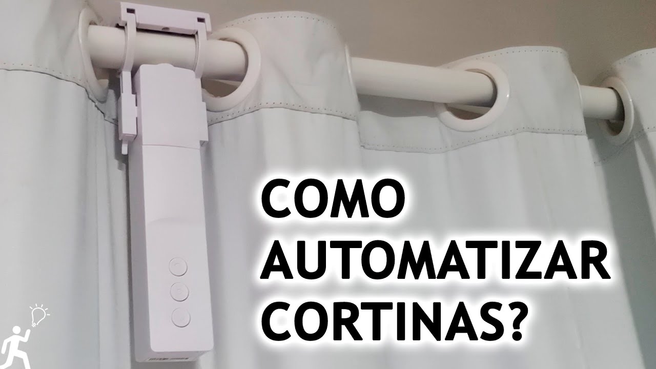 MOTOR DE CORTINA INTELIGENTE SEM FIO - COMO AUTOMATIZAR CORTINA DE ...