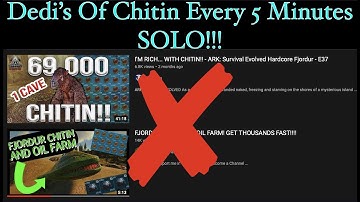 The Meta To Get Chitin On Fjordur‼️ |Ark|