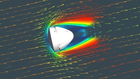 Tutorial | Supersonic Flow CFD Simulation of a Space Reentry Vehicle with ANSYS CFX