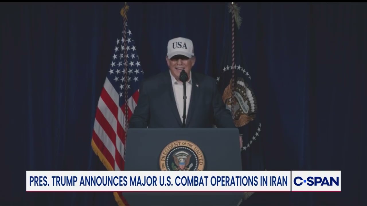 President Trump Announces Major U.S. Combat Operations in Iran