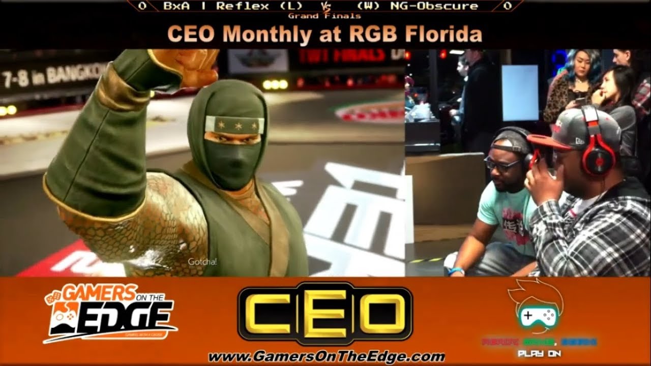 CEO x RGB Tekken 7 GRAND FINALS - BxA Reflex vs NG-Obscure - YouTube