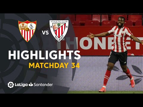 Highlights Sevilla FC vs Athletic Club (0-1)