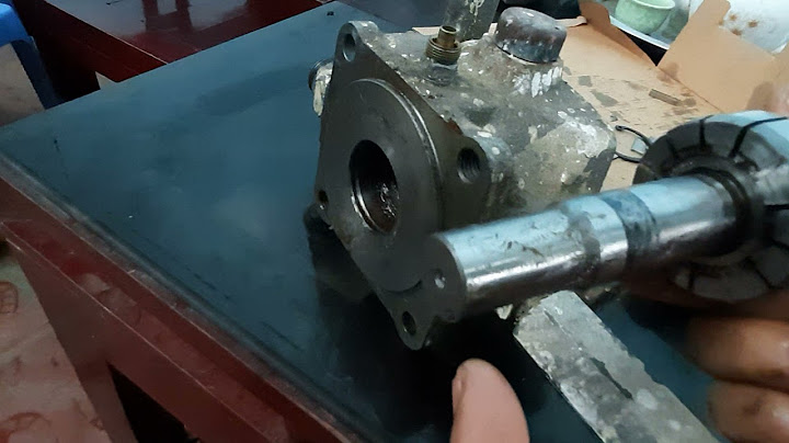 Bơm thuỷ lực bị xước sửa như thế nào năm 2024