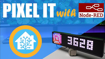 LED Matrix Display for Home Assistant "PIXELIT"