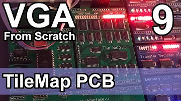 Tilemap (Framebuffer) PCB - VGA from Scratch - Part 9