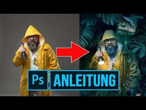 Photoshop Composing mit Dinosauriern von A-Z (Deutsch)