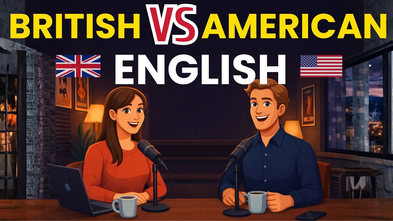 American vs British English — Same Words, Different Feelings | Real Conversation Practice