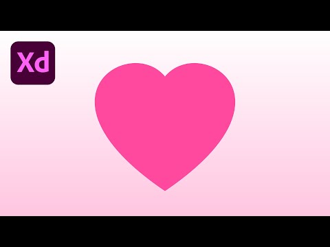 How to make Heart Shape in Seconds | XD Tutorial | Heart
