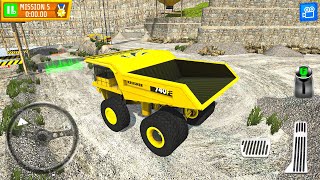 Construction simulator games 2021 - City Big Dump Truck Transport Driving - Android Gameplay screenshot 5