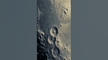 A large building on the moon