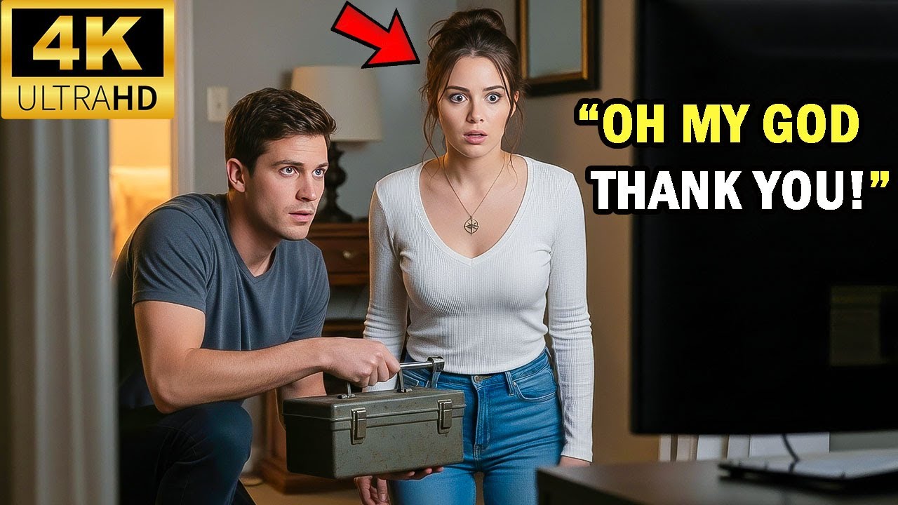 Отец-одиночка починил телевизор соседки, даже не подозревая, что это та самая женщина, которая ко...