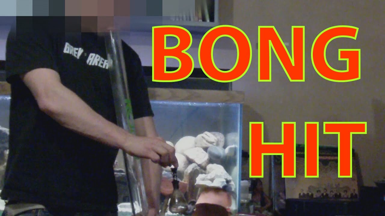 Hitting a 3 foot 7mm thick ROOR bong.