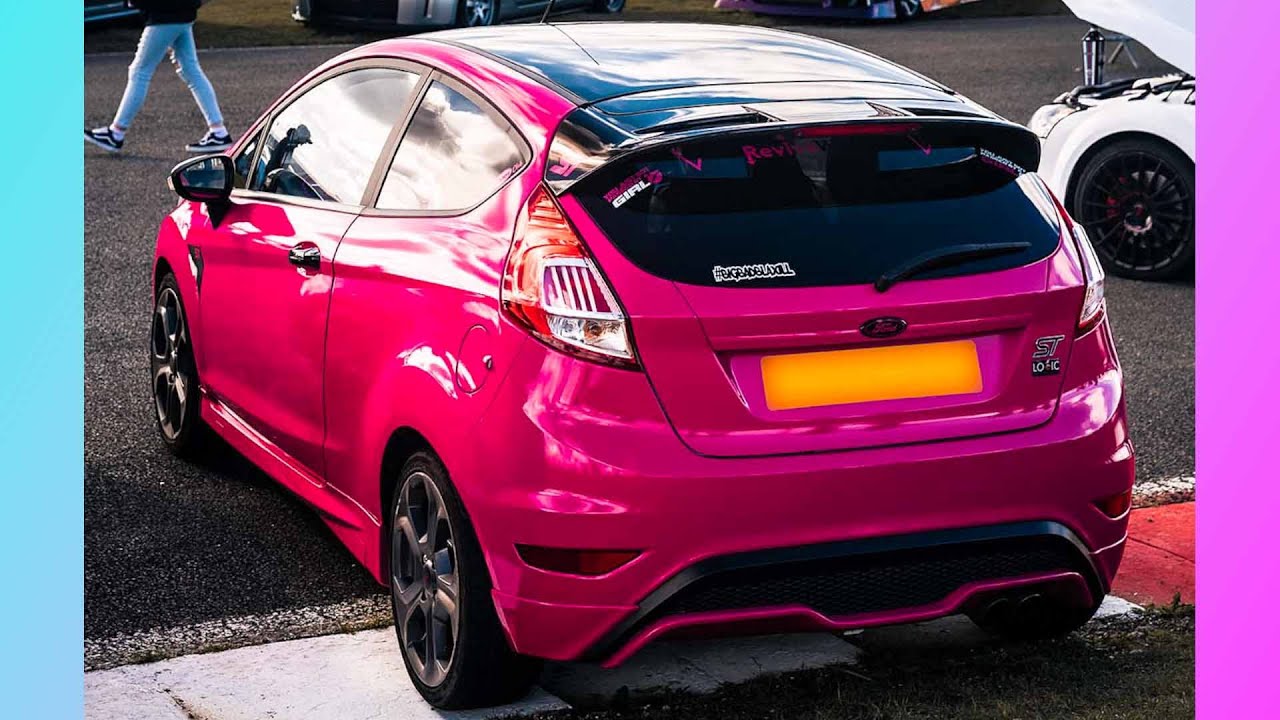 Ford Fiesta ST MK7 Hot Pink | Revive Wraps | TRAX Silverstone 2021