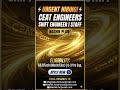 Ceat tyre Requirement #campusplacement #mechanicalengineerinterview #automobile #diploma #manojdey