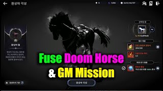 Black Desert Mobile Fuse Doom Horse & Gm Mission
