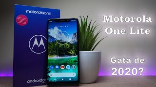 Motorola One Lite( P30 Play ) suficient de bun pentru 2020?