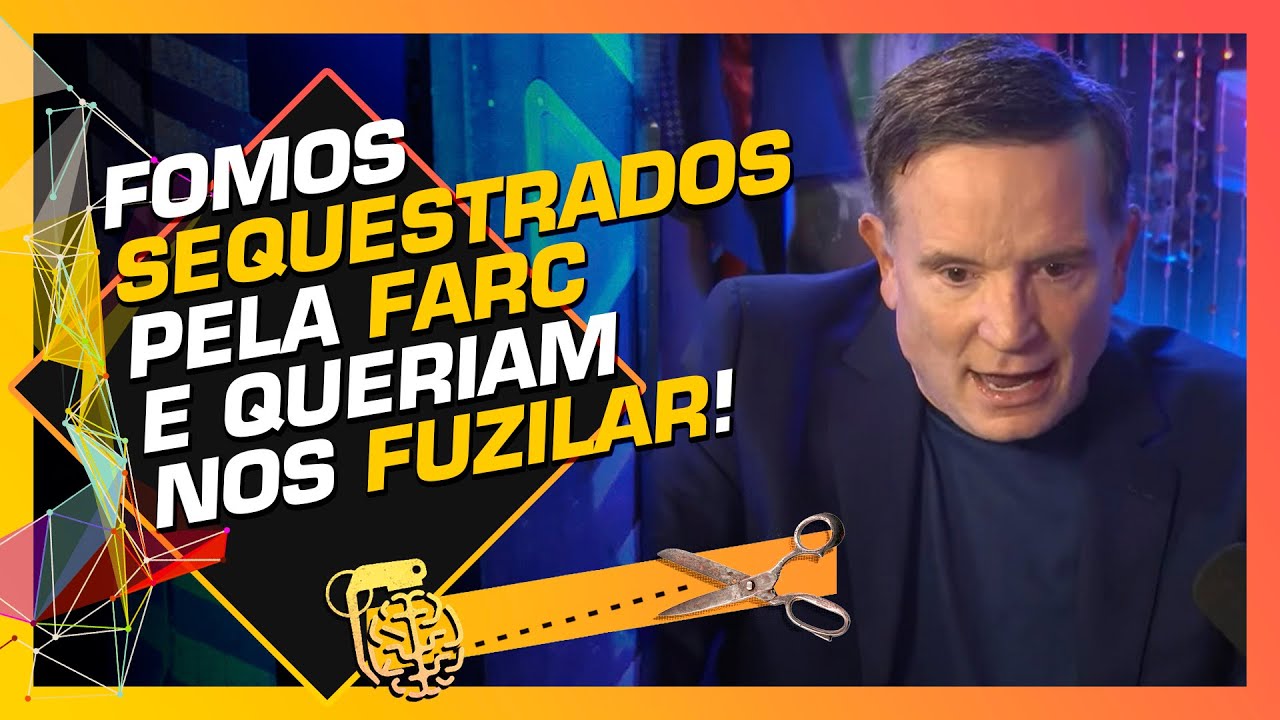 REPORTAGEM MAIS ARRISCADA NA COLÔMBIA - ROBERTO CABRINI | Cortes do Inteligência Ltda.