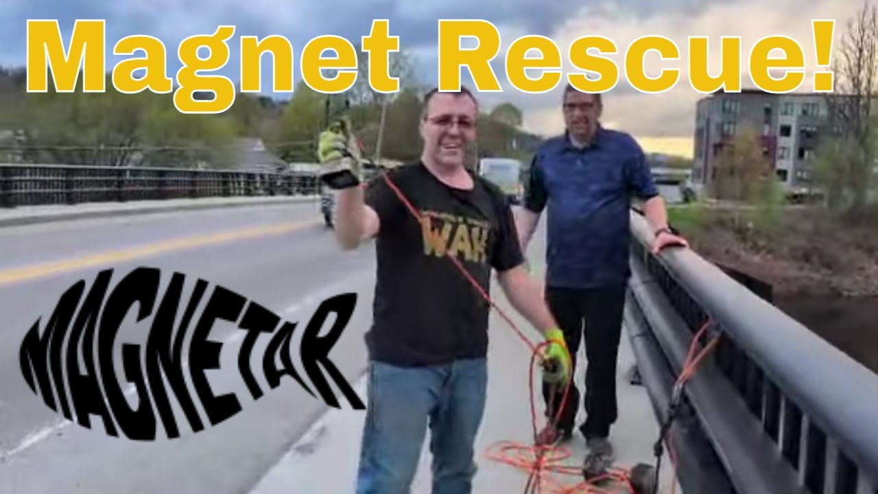 Magnet Rescue using the drop method! remove a stuck magnet 