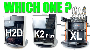 Ultimate Showdown: Bambu H2D vs Prusa XL vs Creality K2 Plus