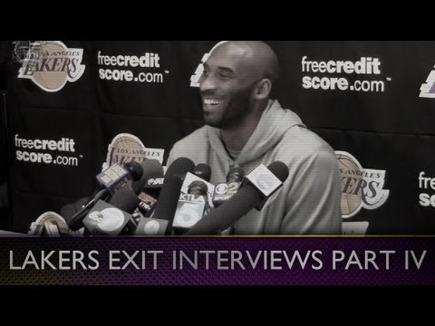 2013 Lakers Exit Interviews: Kobe (Pt. V) Fan Support, Jason Collins & Advice To Dwight