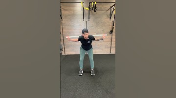 Dowel Bent Over Behind the Back Thoracic Spine Rotation