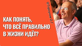 Как понять, что всё правильно в жизни идёт? Торсунов лекции