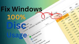 How to Fix 100% Disk Usage on Windows10/11 in 3 minutes in 2026