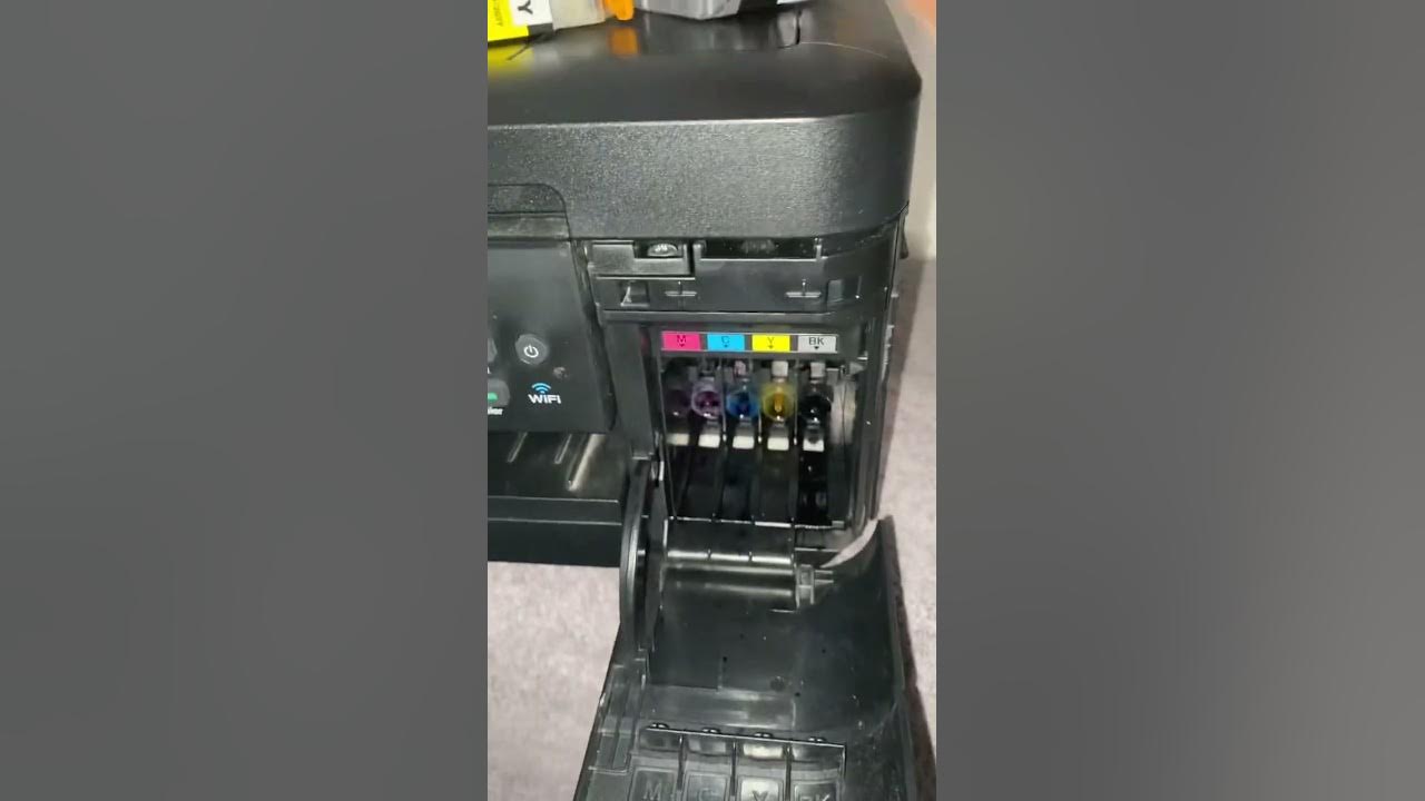 How to clean head print brother mfc j480dw youtube