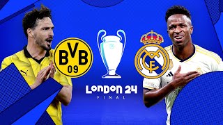 🔴[LIVE] Borussia Dortmund vs Real Madrid | UEFA Champions League 2024 | FINAL | Match LIVE Today!