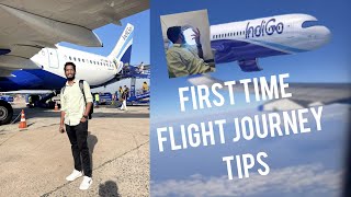 First time flight journey Tips | Hyderabad to Delhi | Telugu