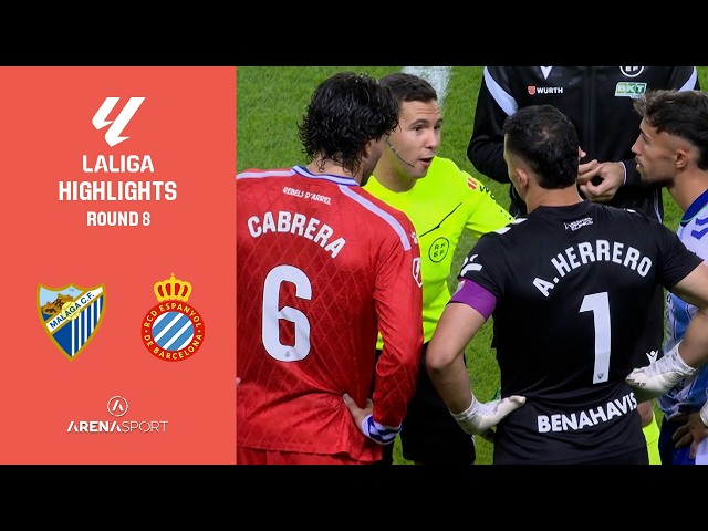 Malaga - Espanyol 1:1 | PRIMERA LA LIGA (8. kolo) | 09. oktobar 2026.